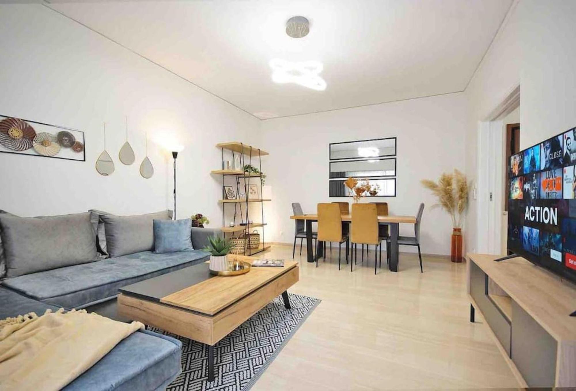 Alkuoni Lux Flat At Pfaliro Athén Kültér fotó