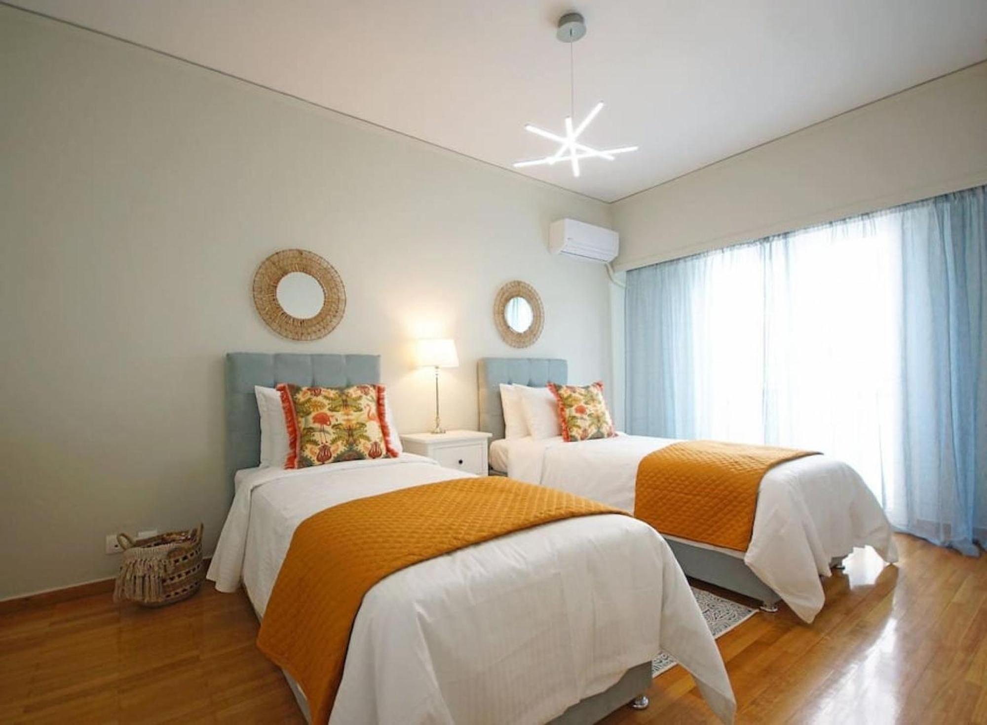 Alkuoni Lux Flat At Pfaliro Athén Kültér fotó