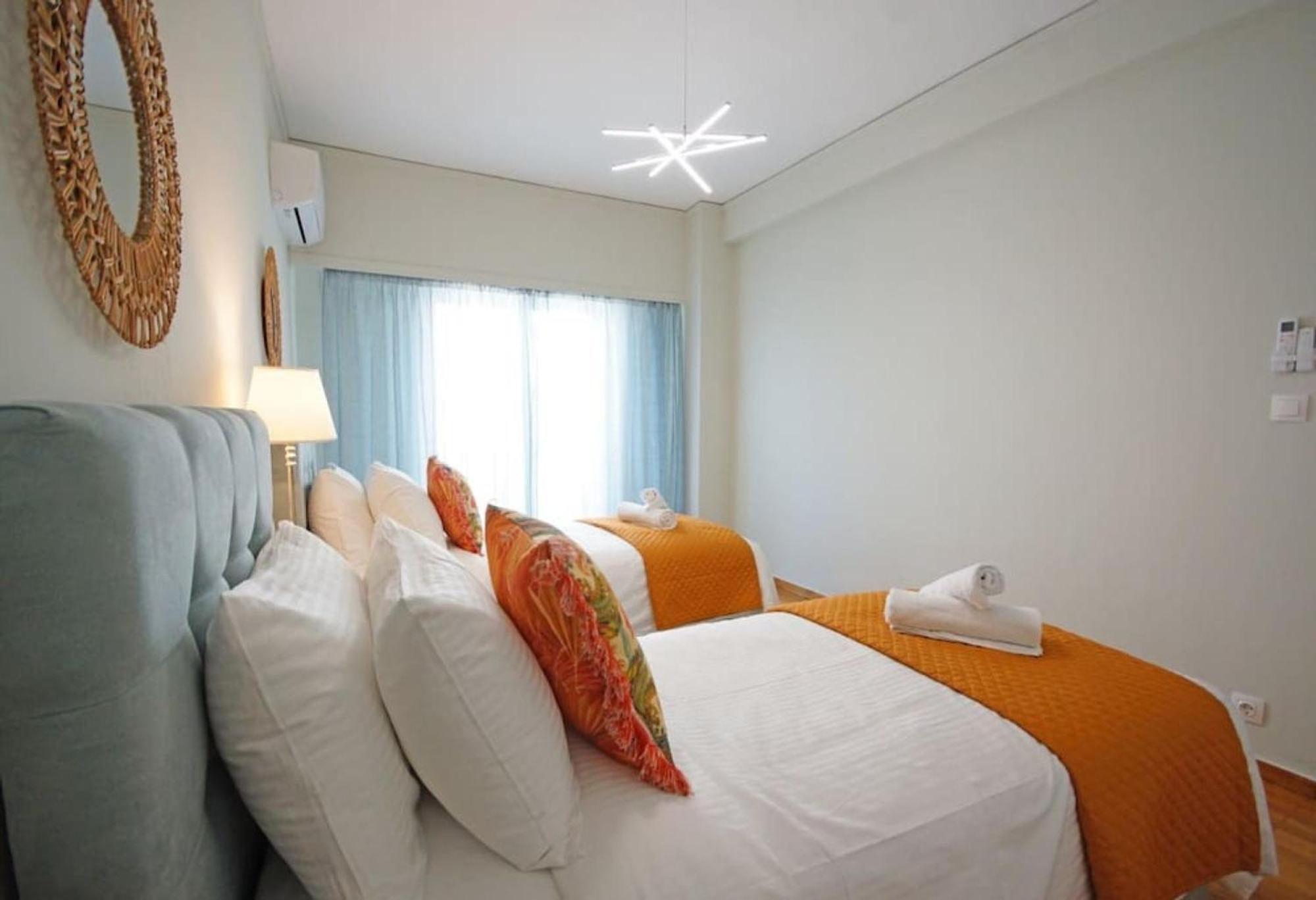 Alkuoni Lux Flat At Pfaliro Athén Kültér fotó